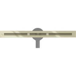 Трап для душа MEXEN FLAT 360 SUPER SLIM GOLD, 80 см (1551080) золото