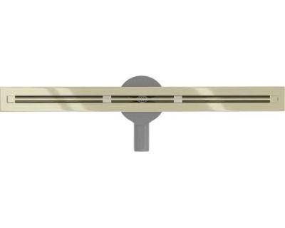 Трап для душа MEXEN FLAT 360 SUPER SLIM GOLD, 90 см (1551090) золото