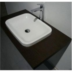 Умывальник Duravit DuraStyle 372600000, встраиваемый сверху 60x43 без перелива