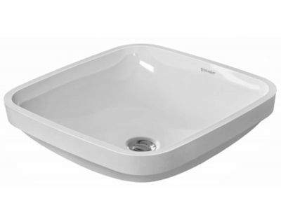 Умывальник Duravit DuraStyle 373370000, встраиваемый снизу, 37x37 без перелива