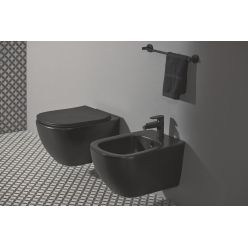 Унитаз подвесной Ideal Standard Tesi Aquablade T0079V1+T3527V11 белый матовый с сиденьем микролифт