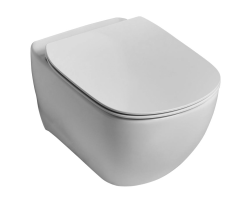 Унитаз подвесной Ideal Standard Tesi Aquablade T007901 + T352701 безободковый с сиденьем микролифт