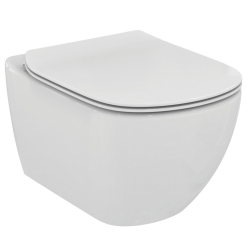 Унитаз подвесной Ideal Standard Tesi Aquablade T0079V1+T3527V11 белый матовый с сиденьем микролифт