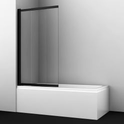 Душевая шторка на ванну Wasserkraft Dill 61S02-100 раздвижные (слайдер)