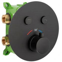 Душевая система Rea Lungo-miler TERMOSTAT, REA-P6714 глянцевое золото