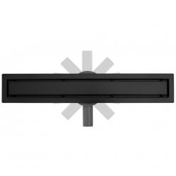 Трап для душа Rea Pure Neo Pro Black 100 см двухсторонняя решетка [REA-G8909]