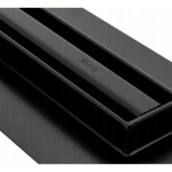 Трап для душа Rea Pro Slim Black 80 см [REA-G8902]