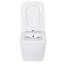 Унитаз подвесной Roxen Cube Bidet 530135-01X с функцией биде, с крышкой Soft-Close