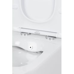 Унитаз подвесной Roxen Cube Bidet 530135-01X с функцией биде, с крышкой Soft-Close