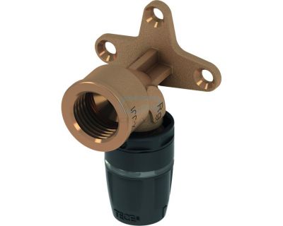 TECElogo 8723002 Уголок с настенным креплением 16 x Rp 1/2, бронза