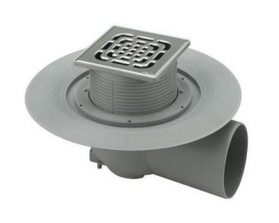 Трап VIEGA 150х150 мм DN100 [557171] мокрый затвор