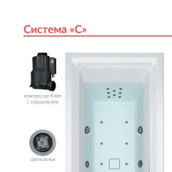 Комбинированная массажная система Koller «C»