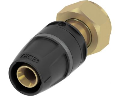 TECElogo 8630201 Соединение прямое с накидной гайкой 16x1/2