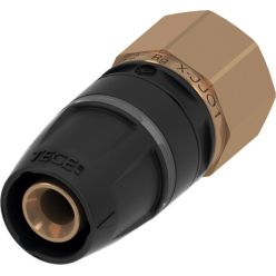 TECElogo 8713010 Соединение прямое с внутренней резьбой 63 х Rp 2, бронза