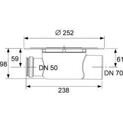 Сифон TECEdrainpoint S 3603500