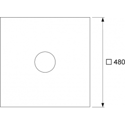 Гидроизоляционная манжета Seal System TECEdrainpoint S, 3690004