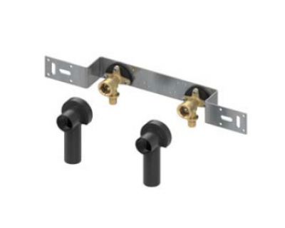 TECEflex 765130 Монтажный комплект с настенными уголками для смесителя в сборе 16 x Rp 1/2"