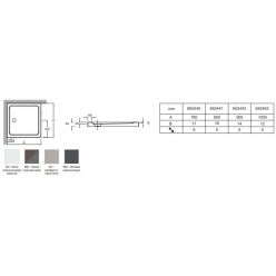 Душевой поддон Jacob Delafon Flight, 90x90x4 см, E62442-00