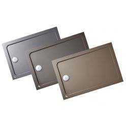 Душевой поддон Jacob Delafon Flight, 120x90x4 см, мягкий антрацит E62451-F-M53