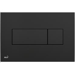 Кнопка смыва AlcaPlast M578 черная матовая