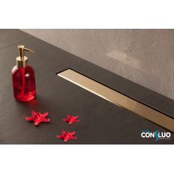 Водосточный трап Pestan Confluo Frameless Line 950 Gold, 13701225