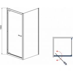 Боковая стенка для уголка Radaway Twist S Sidewall 75 см, 382010-01