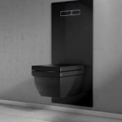 Нижнее стекло TECElux для унитаза-биде Duravit SensoWash C, Villeroy & Boch Viclean L, стекло белое 9650103