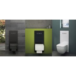 Нижнее стекло TECElux для унитаза-биде Duravit SensoWash C, Villeroy & Boch Viclean L, стекло белое 9650103