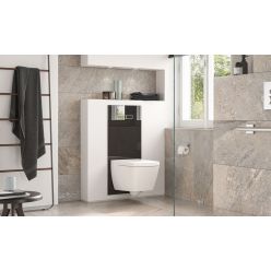 Нижнее стекло TECElux для унитаза-биде Duravit SensoWash C, Villeroy & Boch Viclean L, стекло белое 9650103