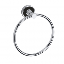 Полотенцедержатель-кольцо Bemeta Trend-I 104104068b хром/черный