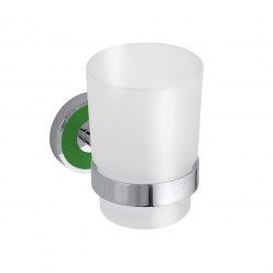 Стакан Bemeta Trend-I 104110018a хром/зеленый