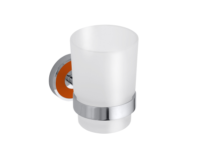 Стакан Bemeta Trend-I 104110018g хром/оранжевый