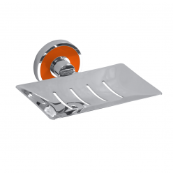 Мыльница Bemeta Trend-I 104108082G хром/оранжевый