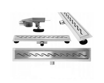 Трап для душа Rea Wave N 60 см [REA-G0116]