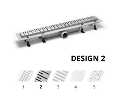 Душевой лоток PlastBrno DESIGN 2 750 мм SZA2750