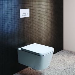 Подвесной унитаз Ideal Standard BLEND CUBE Aquablade [T368601+T392701] с сиденьем Soft-Close