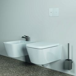 Подвесной унитаз Ideal Standard BLEND CUBE Aquablade [T368601+T392701] с сиденьем Soft-Close