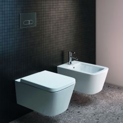 Подвесной унитаз Ideal Standard BLEND CUBE Aquablade [T368601+T392701] с сиденьем Soft-Close