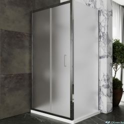 Душевой уголок Roxen Caspia 100x80x195 матовое стекло, 55060-100C