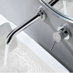 Смеситель скрытого монтажа Rea LUNGO LONG BLACK + BOX REA-B0369