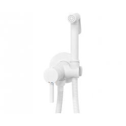Смеситель с гигиеническим душем Rea LUNGO LOOP WHITE REA-B0255