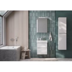 Зеркальный шкаф Roca Oleta 50 857643806 с подсветкой, левый