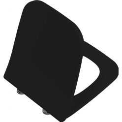Сиденье Vitra Integra черное матовое Soft-Close для унитаза 7082B083-0075, 191-083-009