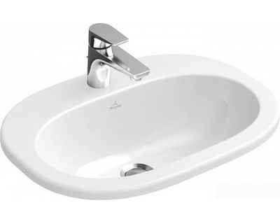 Умывальник встраиваемый Villeroy&Boch O'Novo 41615601 56x40,5