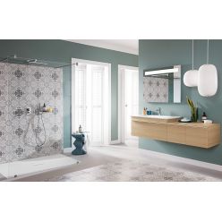 Полочка для душа с держателем и выходом Villeroy&Boch Embrace PLUS, подвод воды, TVS10800600061