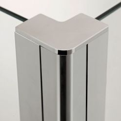 Душевая дверь Roth Tower Line TCN2 120 см, матовое серебро/печатный узор, 731-1200000-01-20