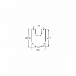 Биде напольное Roca CARMEN, 3570A4000