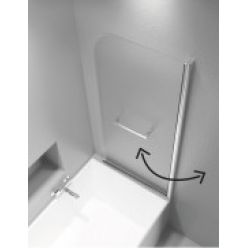 Шторка для ванны New Trendy FUN 70 см [P-0013] распашная