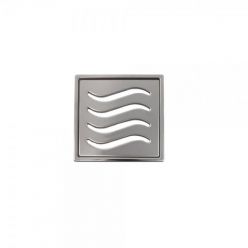 Трап водосточный Pestan Vertical DRY1 100х100 нержавеющая сталь с рамкой, 13000069