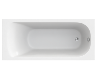 Акриловая ванна BAS Нирвана 170х75 на каркасе с сифоном, В 00115